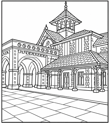 Celebrate Mumbai Colouring Book | 15 A4 Sheets | Themed Images