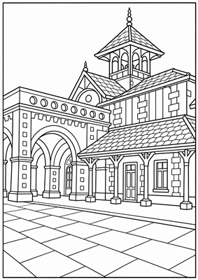 Celebrate Mumbai Colouring Book | 15 A4 Sheets | Themed Images