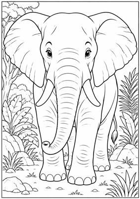 Celebrate Animals Colouring Book | 15 A4 Sheets | Themed Images