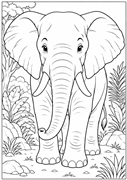 Celebrate Animals Colouring Book | 15 A4 Sheets | Themed Images