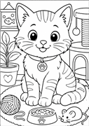 Celebrate Animals Colouring Book | 15 A4 Sheets | Themed Images