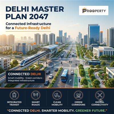 Delhi Master Plan 2047 Housing | Prooperty.com: Explore Urban Development