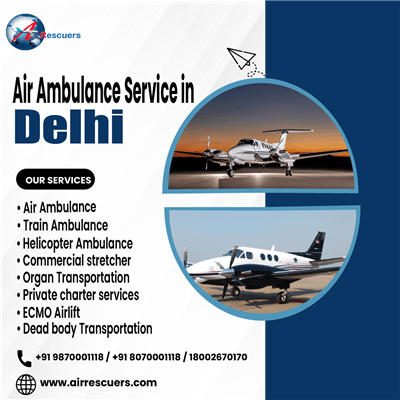 Delhi’s Medical Air Transport for Time-Sensitive Patient Transfers