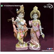 Explore Unique Radha Krishna Marble Murti Collections