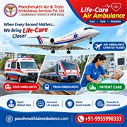 Panchmukhi Hi Tech Air Ambulance in Patna- Safe Medical Journey expected