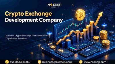 Crypto Exchange Development Company - NxDeep Connectz