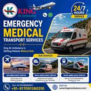 King Train Ambulance in Guwahati- operating with skilled Medical Attendant