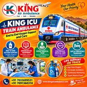 King ICU Train Ambulance in Mumbai- Shifting patients with Oxygen Support