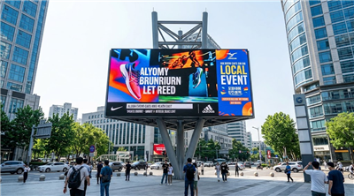Outdoor Active LED Display Solutions by Saipur