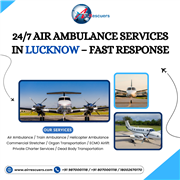 24/7 Air Ambulance Services in Lucknow – Fast Response