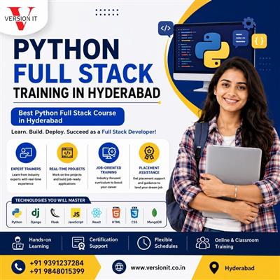 Python Full Stack Training in Hyderabad | Python Full Stack Course