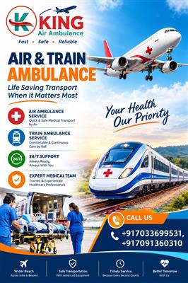 King Train Ambulance from Gorakhpur- operating with immediate effects