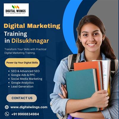Digital Wiings – Top Digital Marketing Training in Dilsukhnagar for Aspiring Mar
