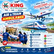 King Best Patient Shifting Ambulance in Silchar- book for Intercity Medical Tran
