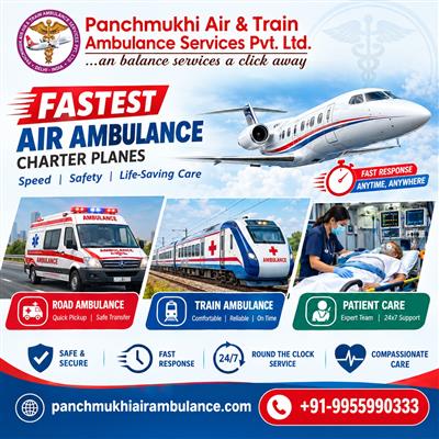 Panchmukhi Best Patient Shifting Ambulance in Varanasi- Emergency Rescue arrange