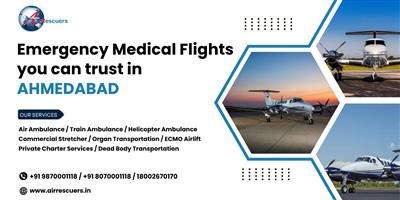 Air Ambulance Services in Ahmedabad – Medical Care That Moves