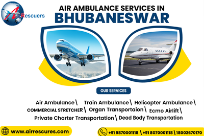 Air Ambulance Services in Bhubaneswar – Planned Medical Transfers With Professio