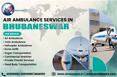 Air Ambulance Services in Bhubaneswar – Planned Medical Transfers With Professio