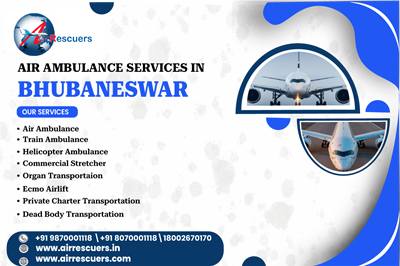 Air Ambulance Services in Bhubaneswar – Planned Medical Transfers With Professio