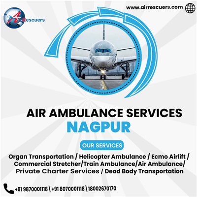 Reliable Air Ambulance in Nagpur for Critical Patients