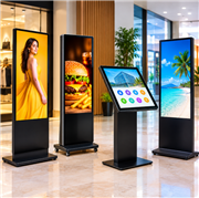 Digital Standee Display for Effective Business Advertising
