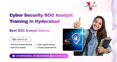 Cyber Security SOC Analyst Training in Hyderabad | SOC Course