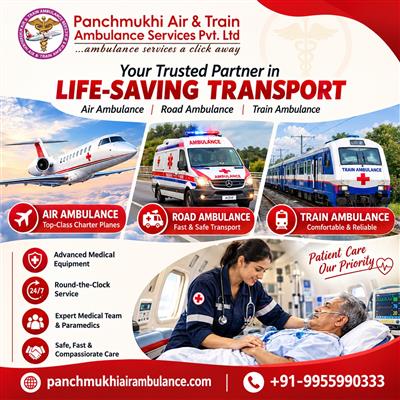Panchmukhi Air Ambulance Services in Kolkata- Journey towards Better Care