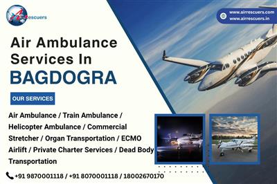 Air Ambulance Services in Bagdogra