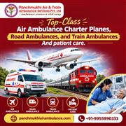 Panchmukhi Air Ambulance from Ernakulam - Complete ICU Ambulance Solutions