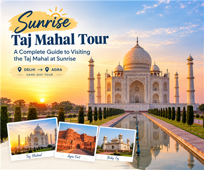 Sunrise Taj Mahal Tour from Delhi