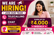 Female Candidate Required – Chat Process & Calling Work