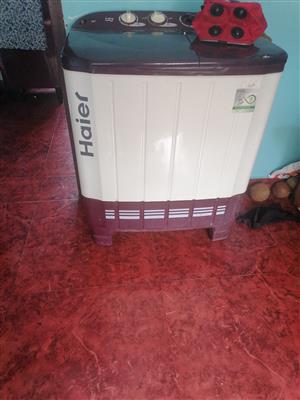 Haier semi automatic washing machine