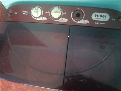 Haier semi automatic washing machine