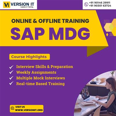 Version IT – A Trusted SAP MDG Training Institute in Hyderabad