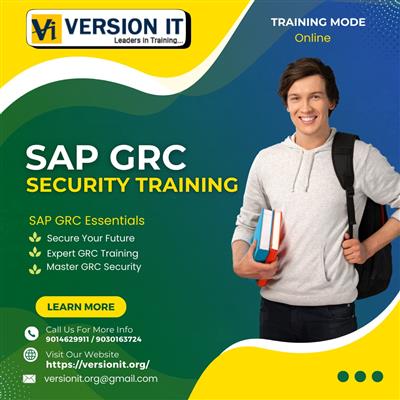 Master SAP GRC Security at Bangalore with Version IT Make an Excelling Career in