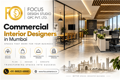Commercial Interior Designers in Mumbai | Focus Design Studio