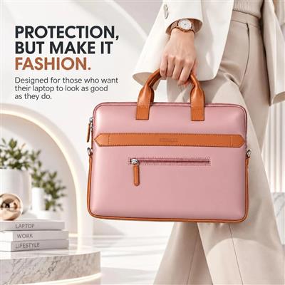 FEDUS Aurum Powder Pink Laptop Bag 13.3 inch