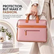 FEDUS Aurum Powder Pink Laptop Bag 13.3 inch