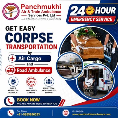 Panchmukhi Mortuary Box Transfer in Ahmedabad- helpful in shifting corpses witho