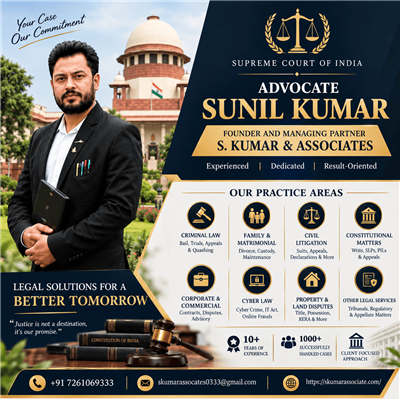 Supreme Court Advocate in Noida for Appellate Litigation & Supreme Court Cases