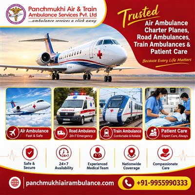 Panchmukhi ICU Air Ambulance in Chennai – Relocation with Medical Care