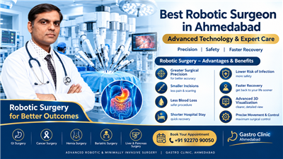 Best Robotic Surgeon in Ahmedabad – Advanced Technology & Expert Care