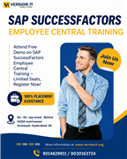 Master SAP SuccessFactors Employee Central in Hyderabad with Version IT – Build
