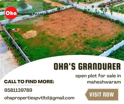 Maheshwaram open plots