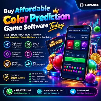 Buy Affordable Color Prediction Game Software Today