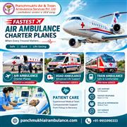 Panchmukhi Low Cost Air Ambulance in Varanasi- Interstate Patient Transfers