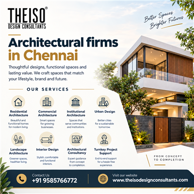 Architectural Firms in Chennai for Smart Design & Construction Planning