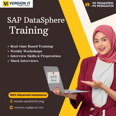 Master SAP Datasphere in Hyderabad at Version IT – Create Future-Ready Cloud Dat