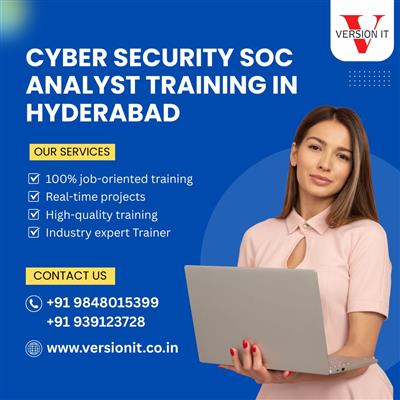 SOC Analyst Training in Hyderabad | Cyber Security Career Course