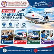 Panchmukhi Emergency Air Ambulance in Guwahati - Emergency Care Onboard